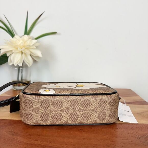 NWT Coach Mini Jamie Camera Bag In Signature Canvas With‎ Floral Print - Picture 5 of 7